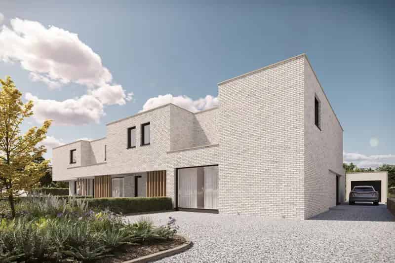 Woning 1 is een halfopen bebouwing