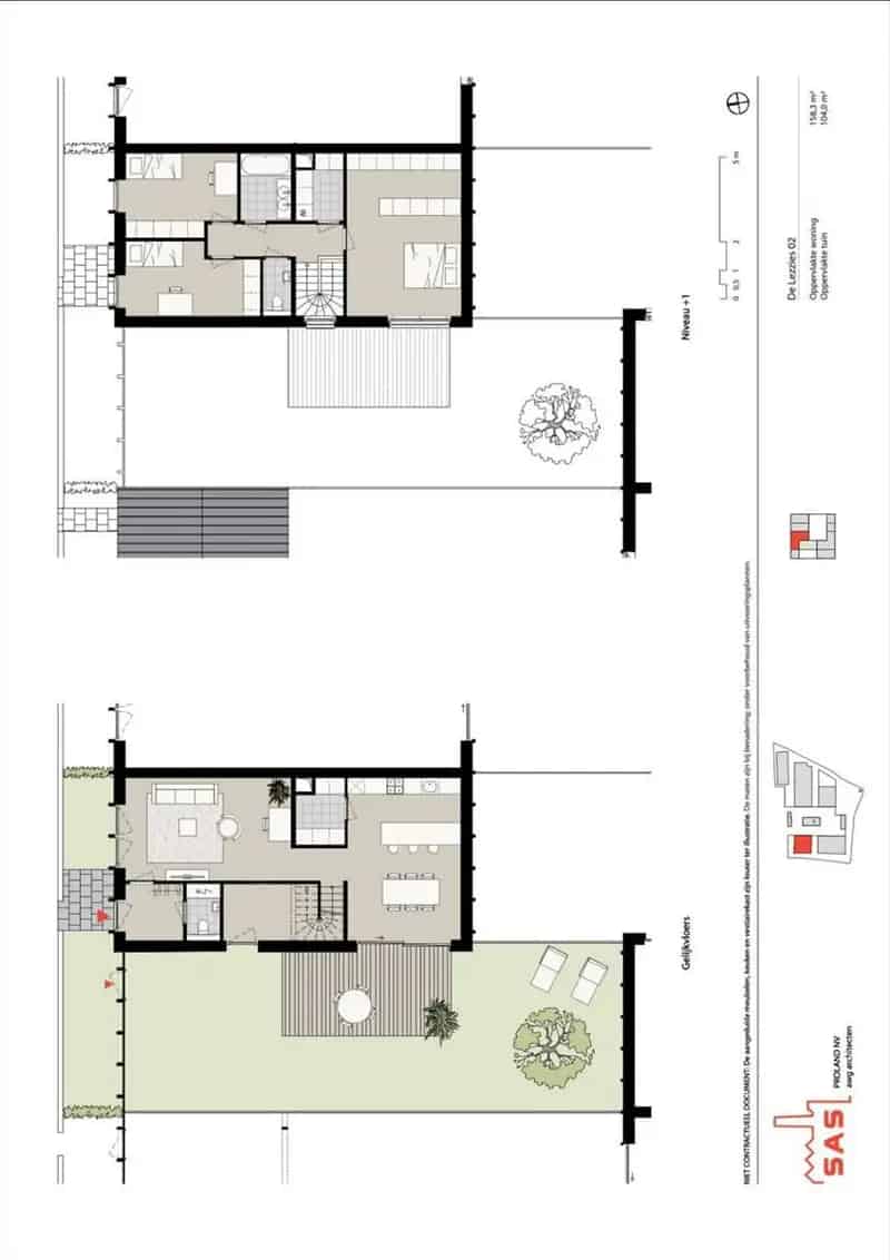 NIEUWBOUWPROJECT 'SAS' TE RIJKEVORSEL