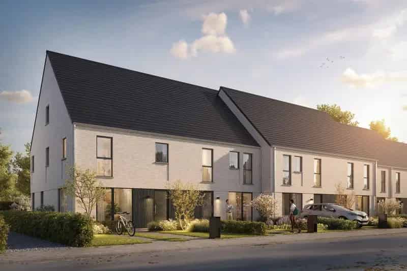 Energiezuinige nieuwbouwwoningen te Hofstade
