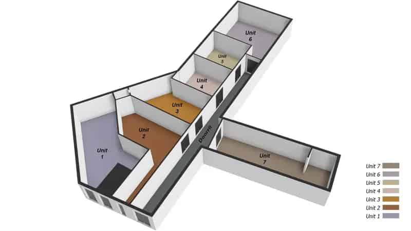 TE HUUR – VERNIEUWDE KMO-UNITS TE GREMBERGEN (DENDERMONDE)