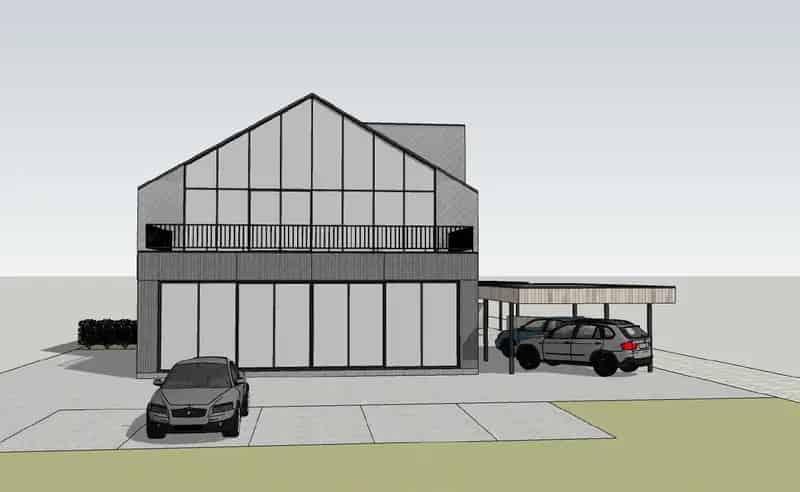 OPMERKELIJK MULTIFUNCTIONEEL BEDRIJFSGEBOUW MET VEEL PARKING