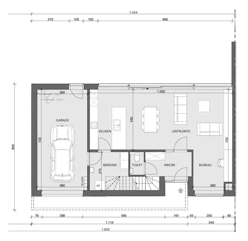 Lot 2: Ruime nieuwbouwwoning (288 m²) op perceel van 830 m²