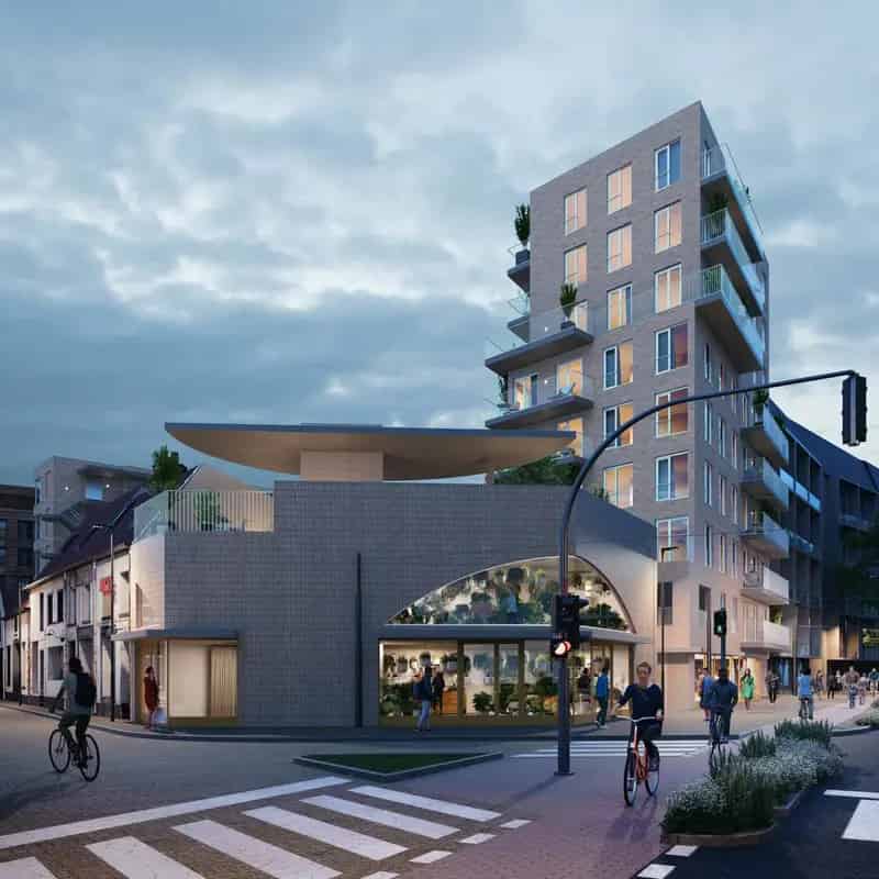 Garage te koop Klein Berchem: Ondergrondse parkeerplaatsen met laadpaal