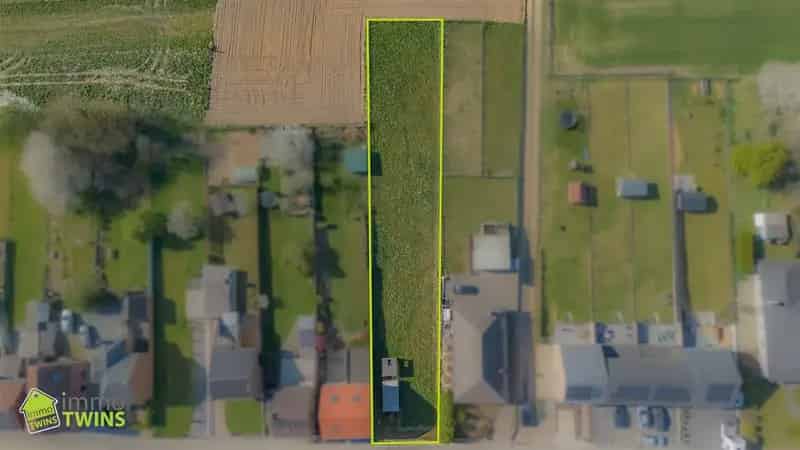 Bouwgrond Ninove: Ruime 1210m² Kavel Halfopen Bebouwing Groenzicht