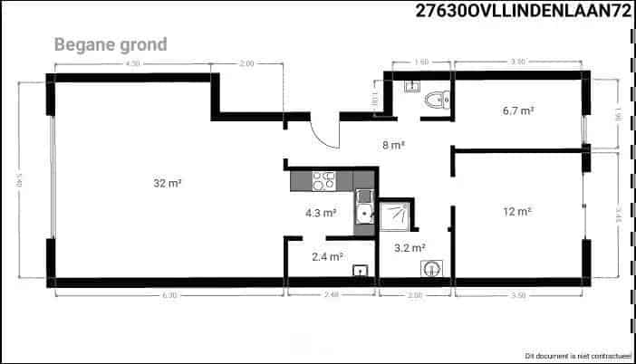GELIJKVLOERS APPARTEMENT 