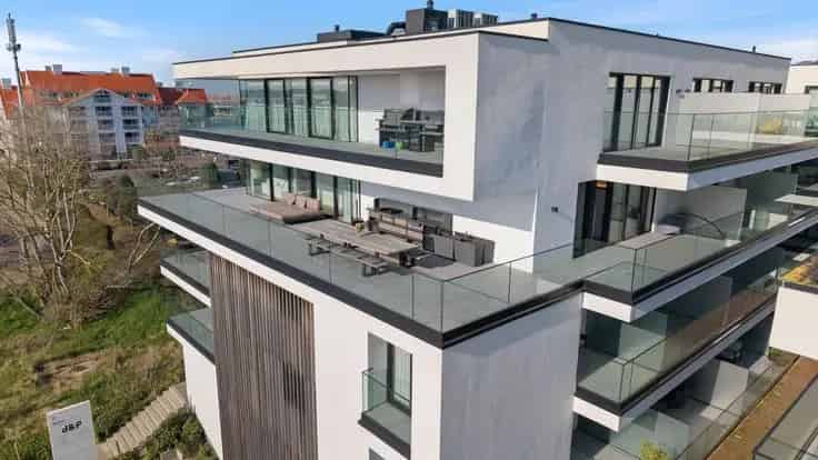 Luxe Penthouse 3 slaapkamers Nieuwpoort Terras 126m2