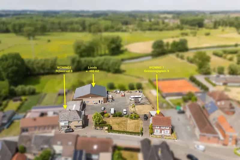 Investeringsproject op 4123 m2, 2 woningen + loods