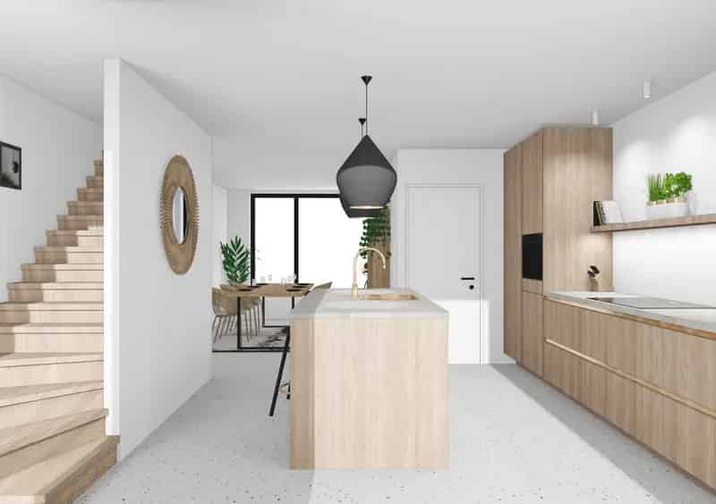 Nieuwbouw woning te huur 3 slaapkamers Gent