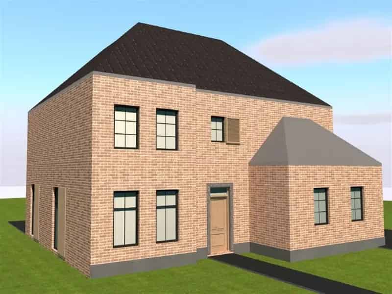Bouwgrond 7 are met reeds vergunde bouwplannen