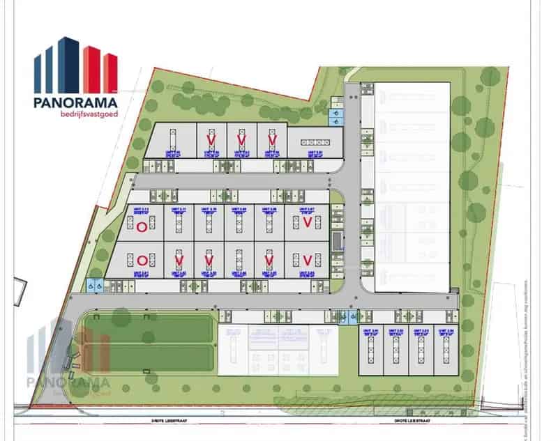 Nieuwbouw bedrijfsgebouw te koop in Apollo Anzegem