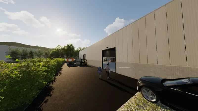 Nieuwbouw bedrijfsgebouw te koop in Bollestraat Lichtervelde