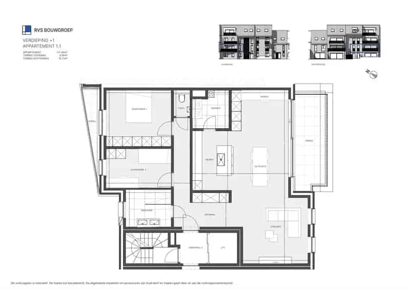 Appartement te koop in Wetteren