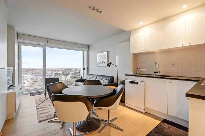 Appartement te huur Blankenberge: Jachthaven zicht