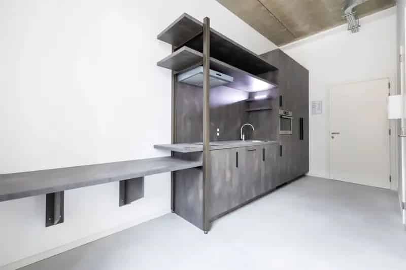 Studio te Huur Brussel Yser Metro - 22m² - Eerste Bewoning