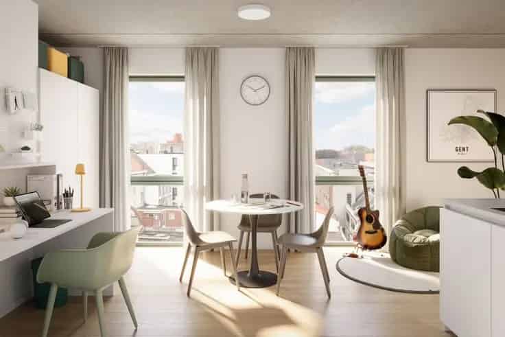 Studentenkamers en Studio's te Koop Gent