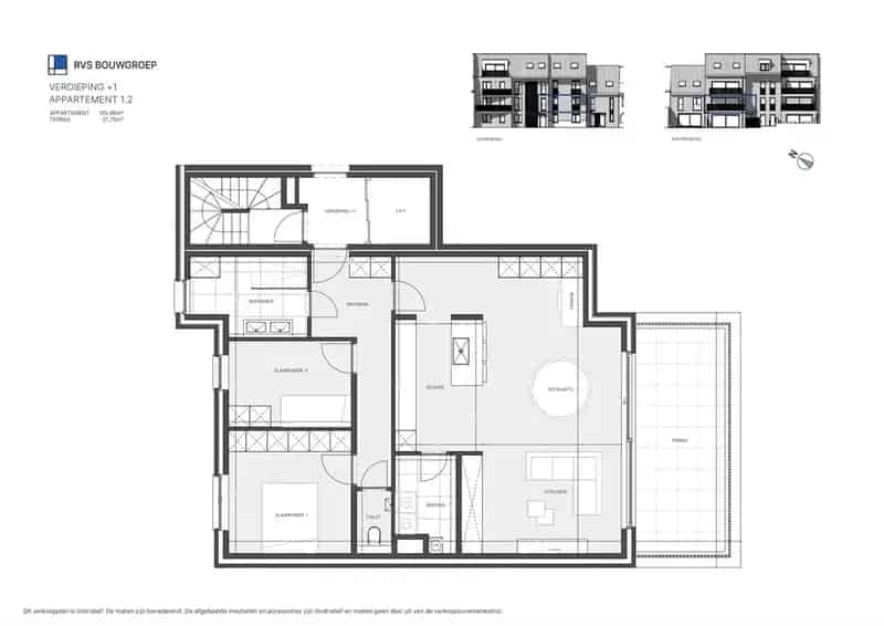 Appartement te koop in Wetteren