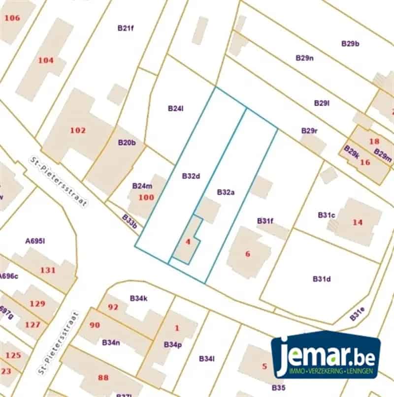 Sloop en wederopbouw aan 6% -  perceel van 16are