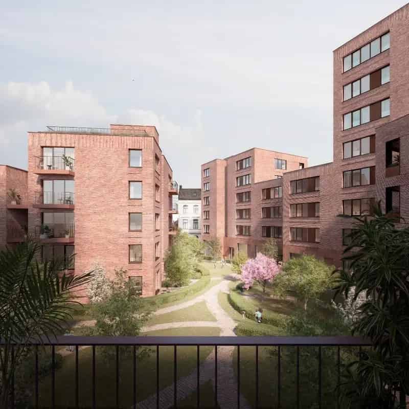 COMMERCIELE RUIMTE met terras op toplocatie, 91 m² - Res. B'HIVE