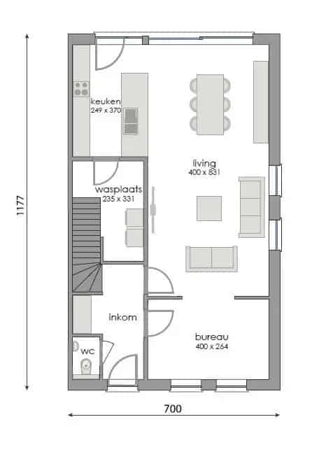 TE KOOP in NEDERENAME OHIOSTRAAT 124 a ( lot 5 )