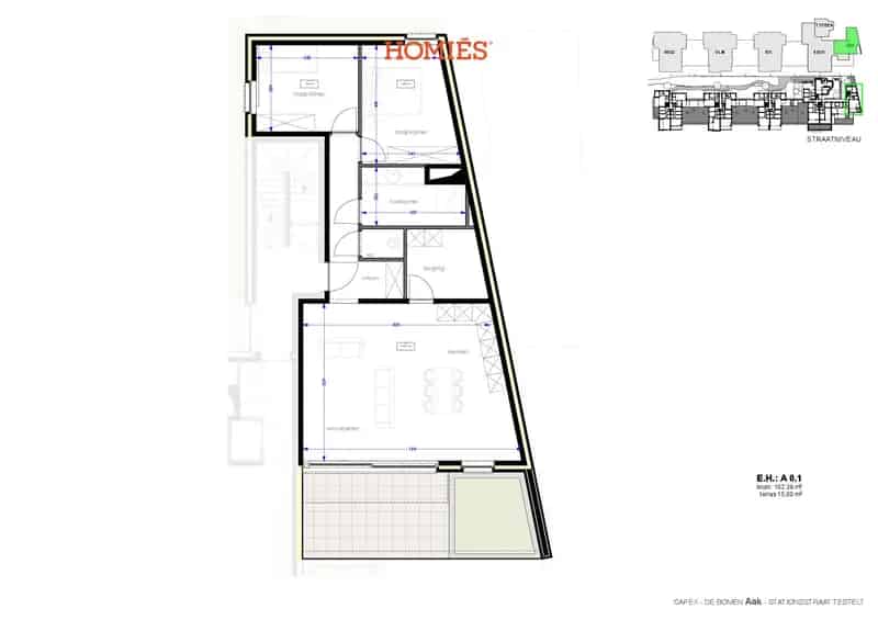 Appartement te huur