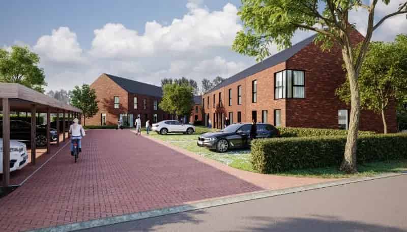 Melsele (Beveren), Bergmolenstraat - Fase 1: Lot 02