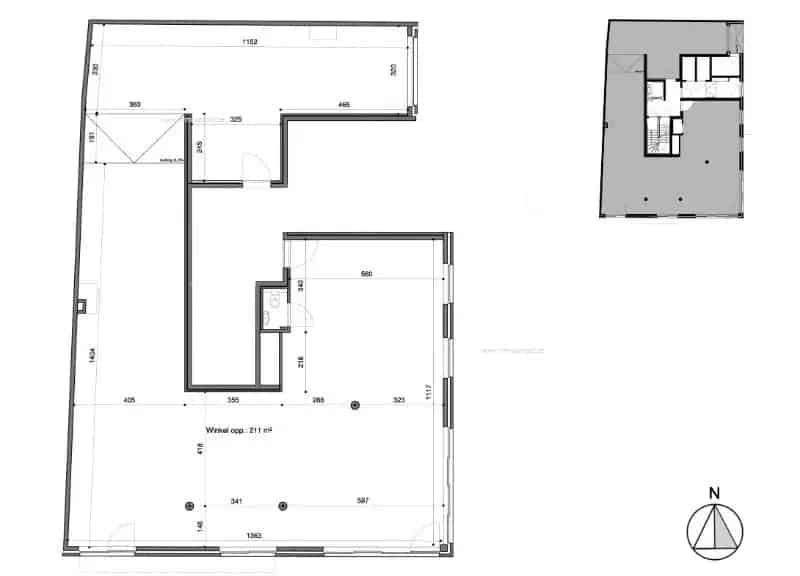 Nieuwbouw handelsruimte te koop in Residentie De Zwaan Stasegem