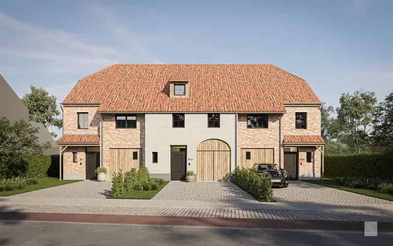 Halfopen nieuwbouwwoning met garage en 3 slaapkamers