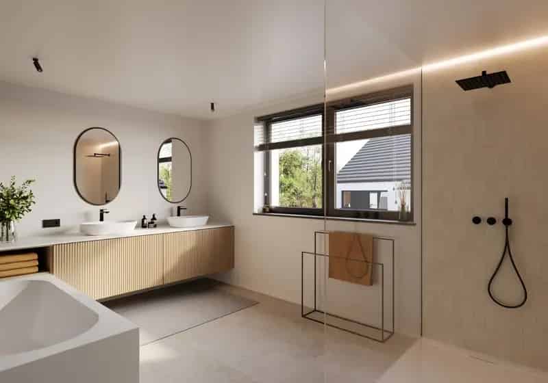 Nieuwbouwproject met mogelijkheid tot 5 slaapkamers op een uitstekende ligging in centrum Jabbeke