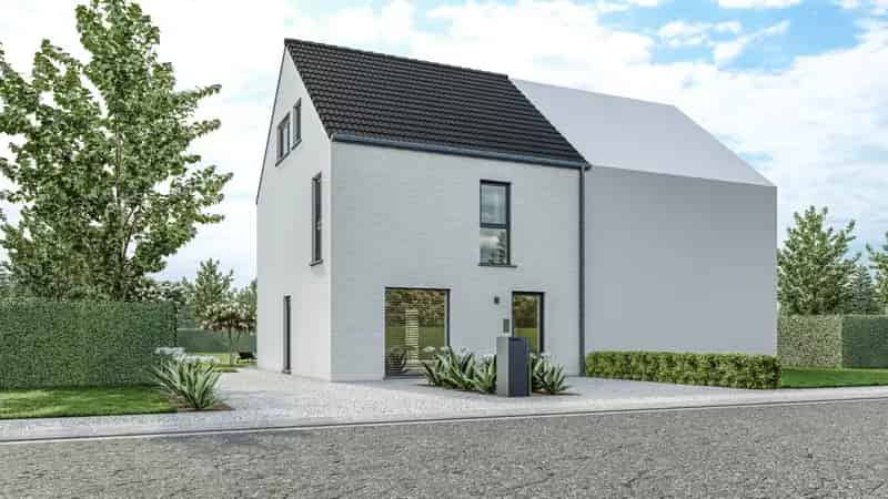 Bouwgrond Schoonaarde 819m² Halfopen Bebouwing