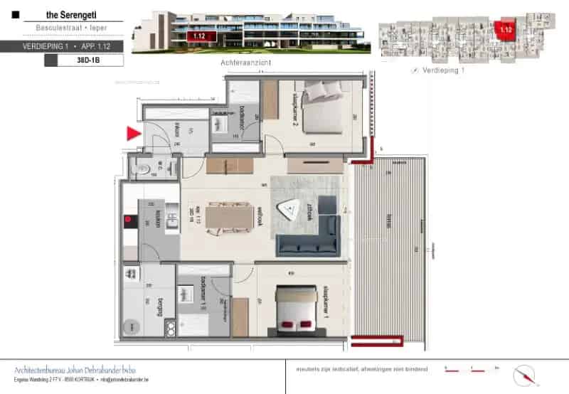 Nieuwbouw appartement te koop in Ieper
