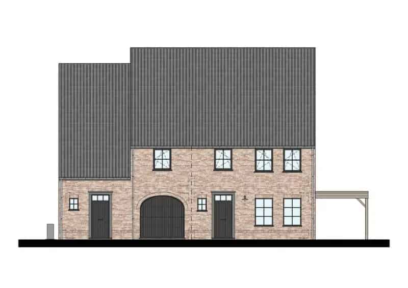 Oedelem (Beernem), Beekstraat - Fase 1: Lot 08