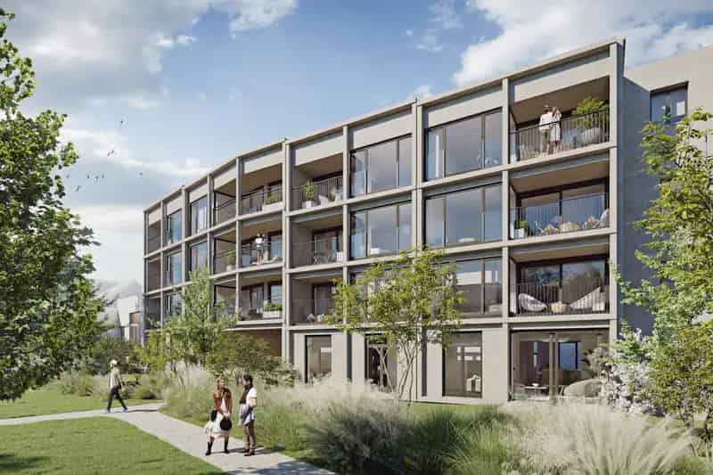 Nieuwbouwappartementen Elsene EPC A++ Gemeenschappelijke Tuin