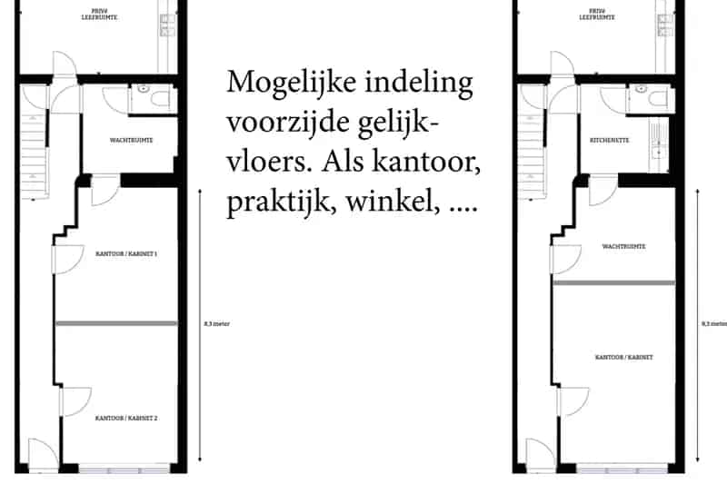 Combineer wonen en werken achter een authentieke gevel.