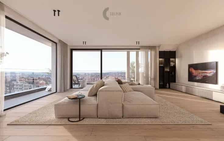 Luxe Penthouse te Heist met Zonneterras