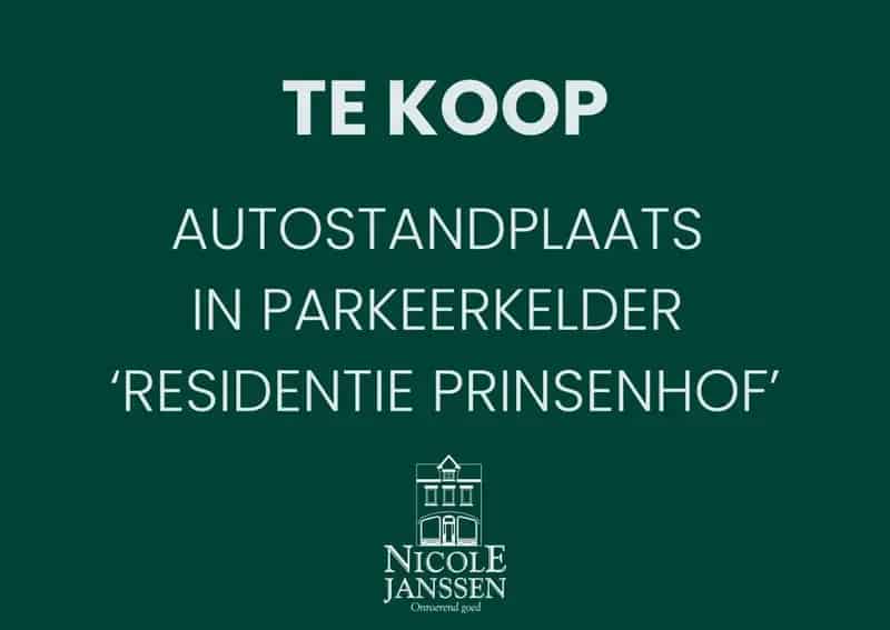 Autostandplaats in ondergrondse parkeerkelder