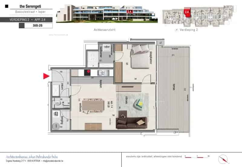 Nieuwbouw appartement te koop in Ieper