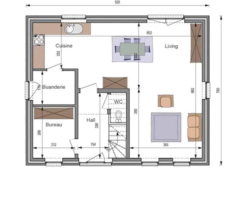 Prachtige landelijke nieuw te bouwen woning.