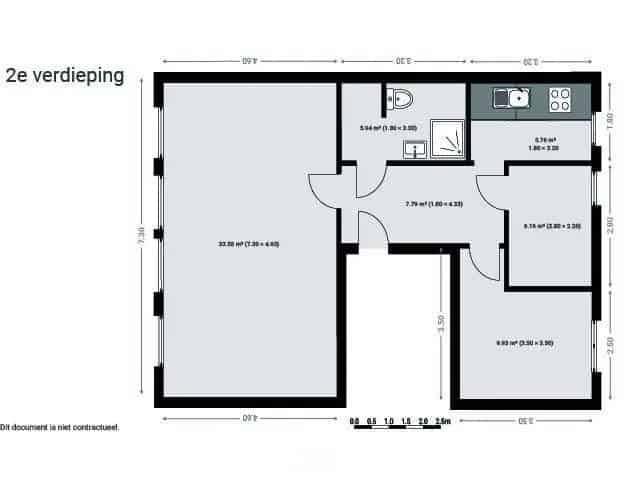 Appartement in centrum Genk