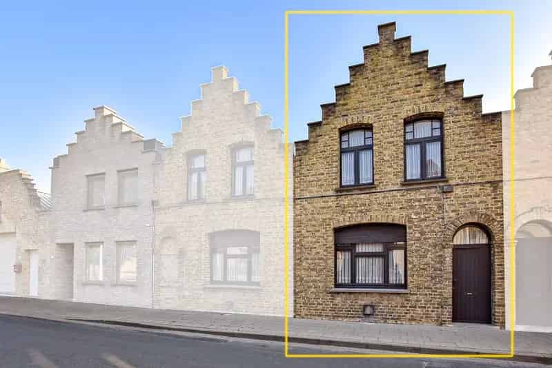 Gezellige stadswoning met zuidgerichte tuin in centrum Diksmuide!