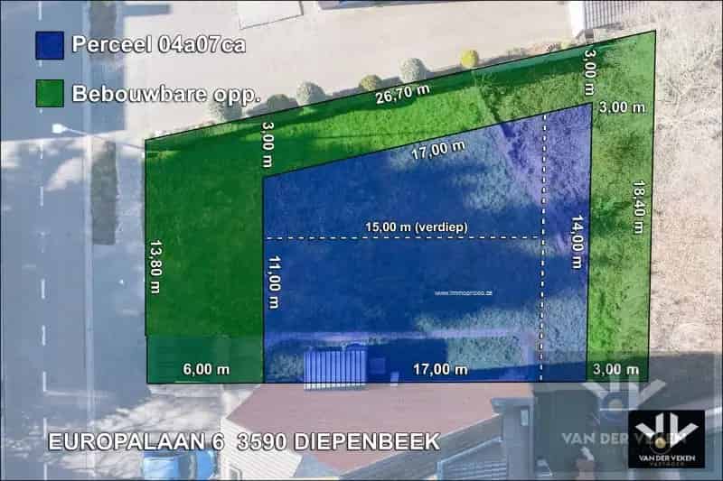Bouwgrond te koop Diepenbeek