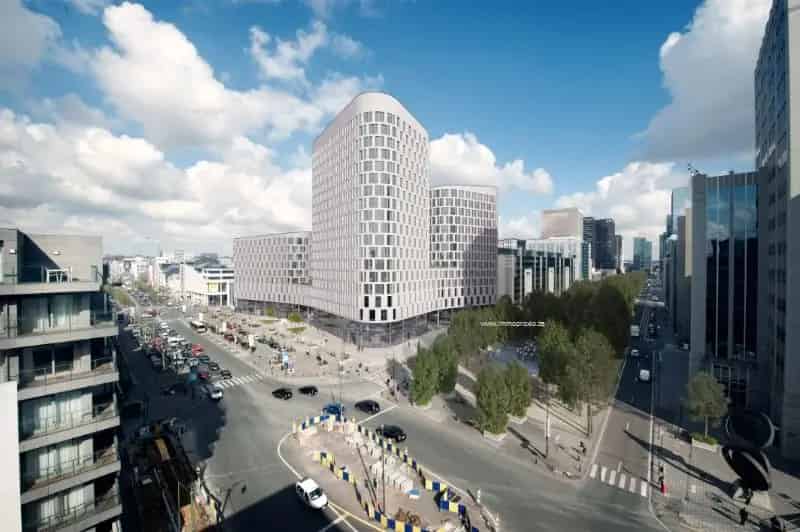 Nieuwbouw kantoren te huur in Quatuor Bruxelles