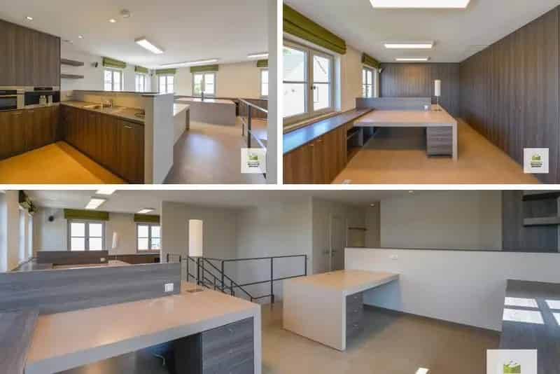 Luxueuze woning met burelen en woonst met zwembad
