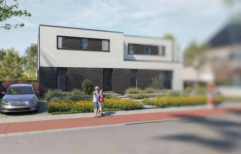 Moderne, energiezuinige (BEN) nieuwbouwwoning in het landelijke Kalfort