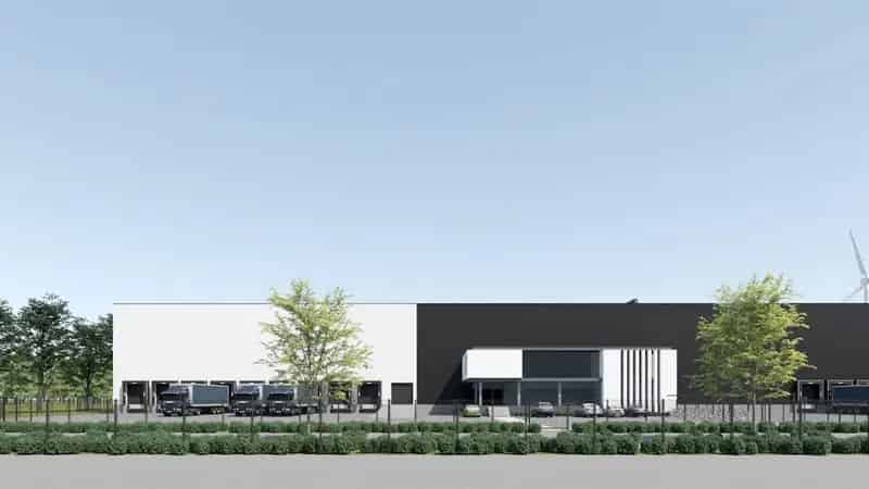 Nieuwbouw bedrijfsgebouw te huur in Genk Green Logistics Genk