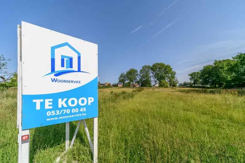 Bouwgrond - halfopen bebouwing te Sint-Lievens-Houtem