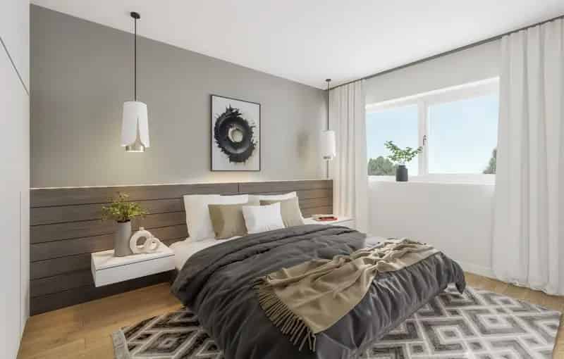 Drie energiezuinige woningen met inpandige garage met 3/5 slpk