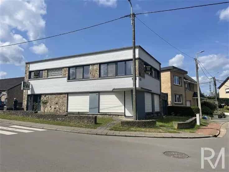 Huis Te Koop Beyne Heusay: Immeuble Mixte Commercial Appartement Garage