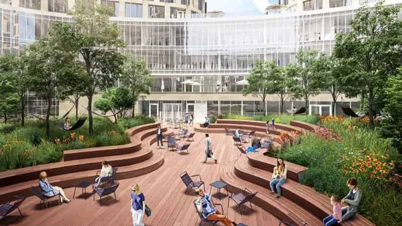 Nieuwbouw kantoren te huur in Quatuor Bruxelles
