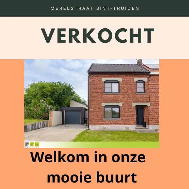 Eengezinswoning te koop in Sint-Truiden – Groep N