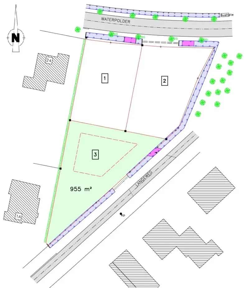 Perceel bouwgrond voor villabouw  -  Lot 3